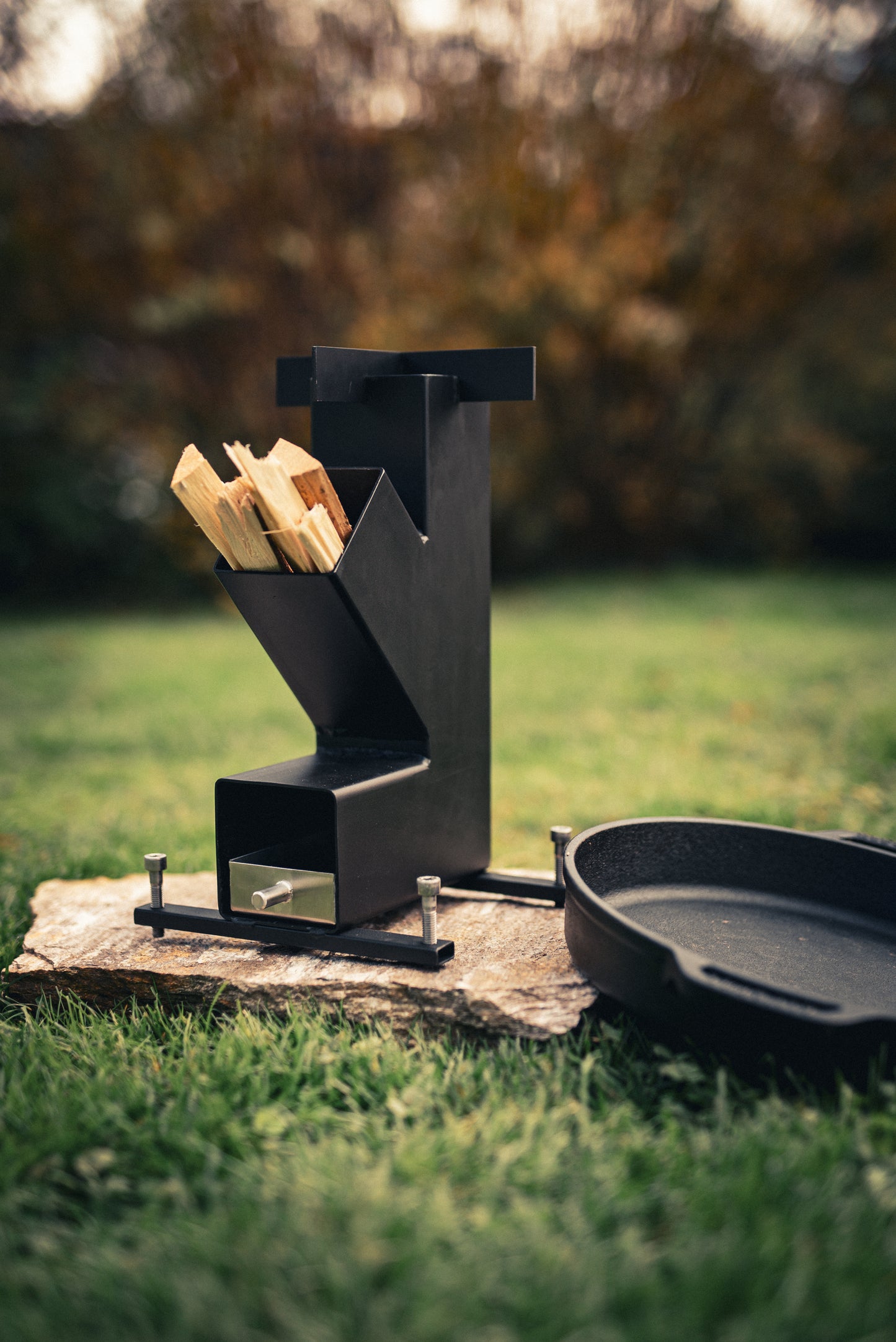 Rocket Stove “Peak Grill”
