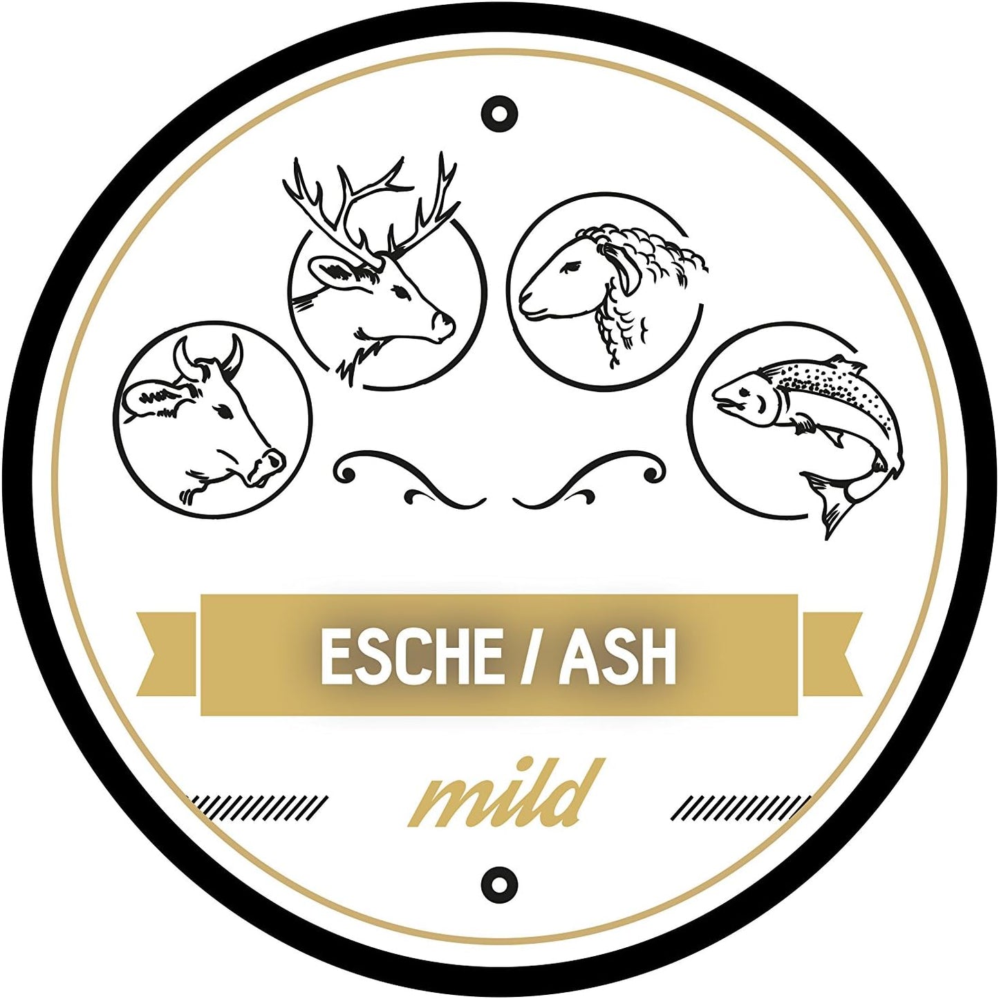 Räucherholz Esche - GRILLGOLD Wood Smoking Chunks (16 Stück)