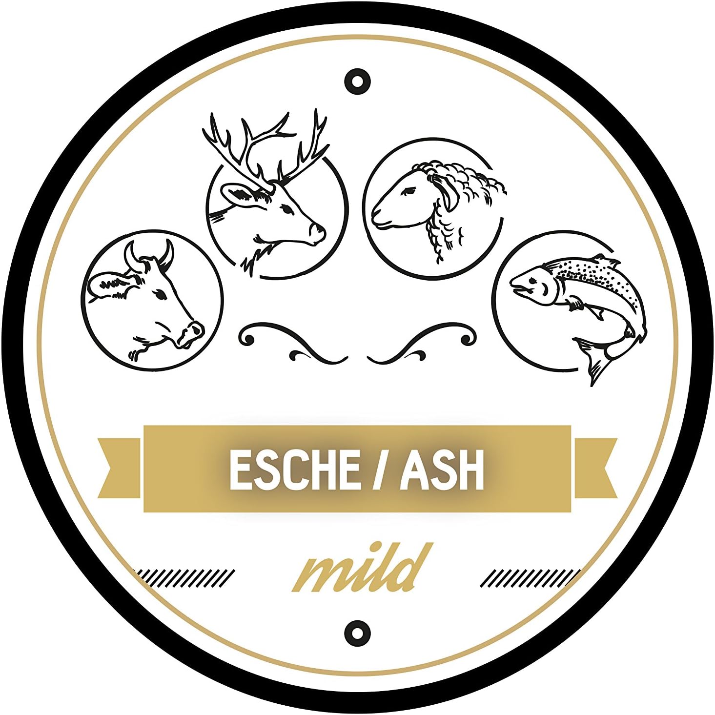 Räucherholz Esche - GRILLGOLD Wood Smoking Chunks (16 Stück)