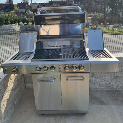 ALLGRILL ALLROUNDER M – Edelstahl Gasgrill mit Steakzone®