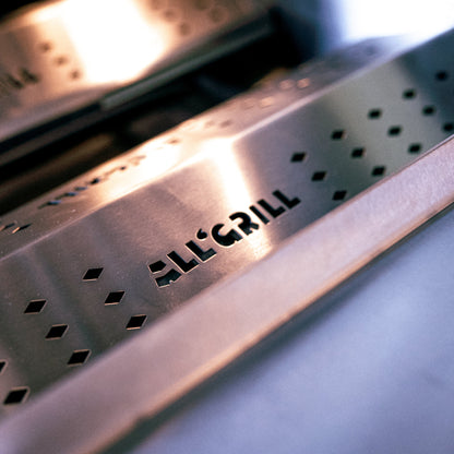 ALLGRILL CHEF L Schwarz – Gasgrill-Set mit Steakzone® & Air System